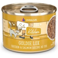 Weruva Cats In The Kitchen Goldie Lox Chicken & Salmon Au Jus Grain-Free Canned Cat Food