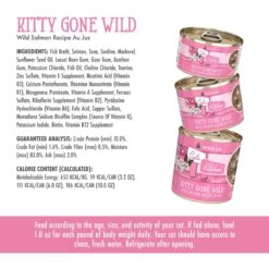Weruva Cats In The Kitchen Kitty Gone Wild Salmon Au Jus Grain-Free Canned Cat Food 19 Weruva Cats In The Kitchen Kitty Gone Wild Salmon Au Jus Grain-Free Canned Cat Food -Blue Buffalo Shop 58944 PT8. AC SS1800 V1702597960