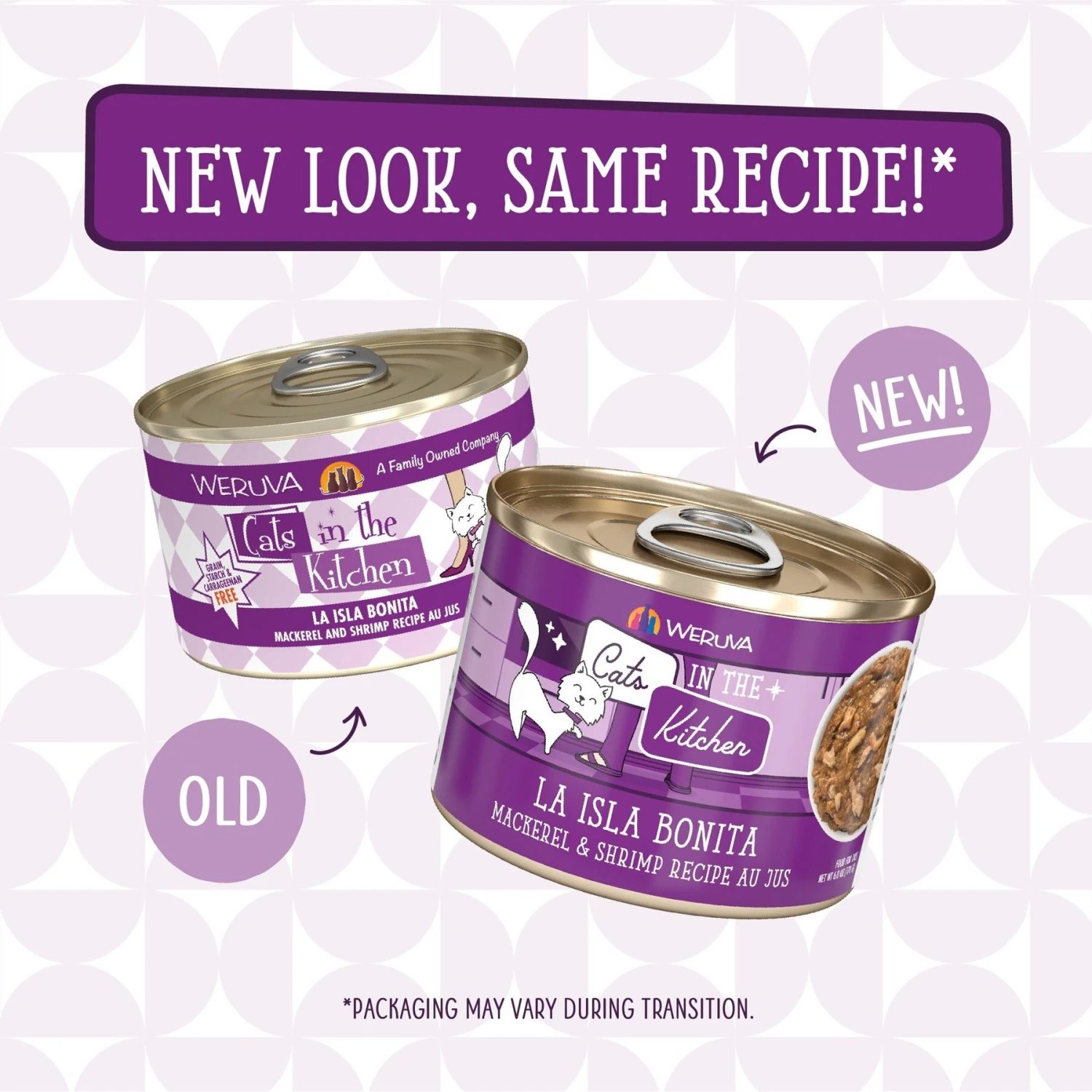 Weruva Cats In The Kitchen La Isla Bonita Mackerel & Shrimp Au Jus Grain-Free Canned Cat Food 4 Weruva Cats In The Kitchen La Isla Bonita Mackerel & Shrimp Au Jus Grain-Free Canned Cat Food - Image 2