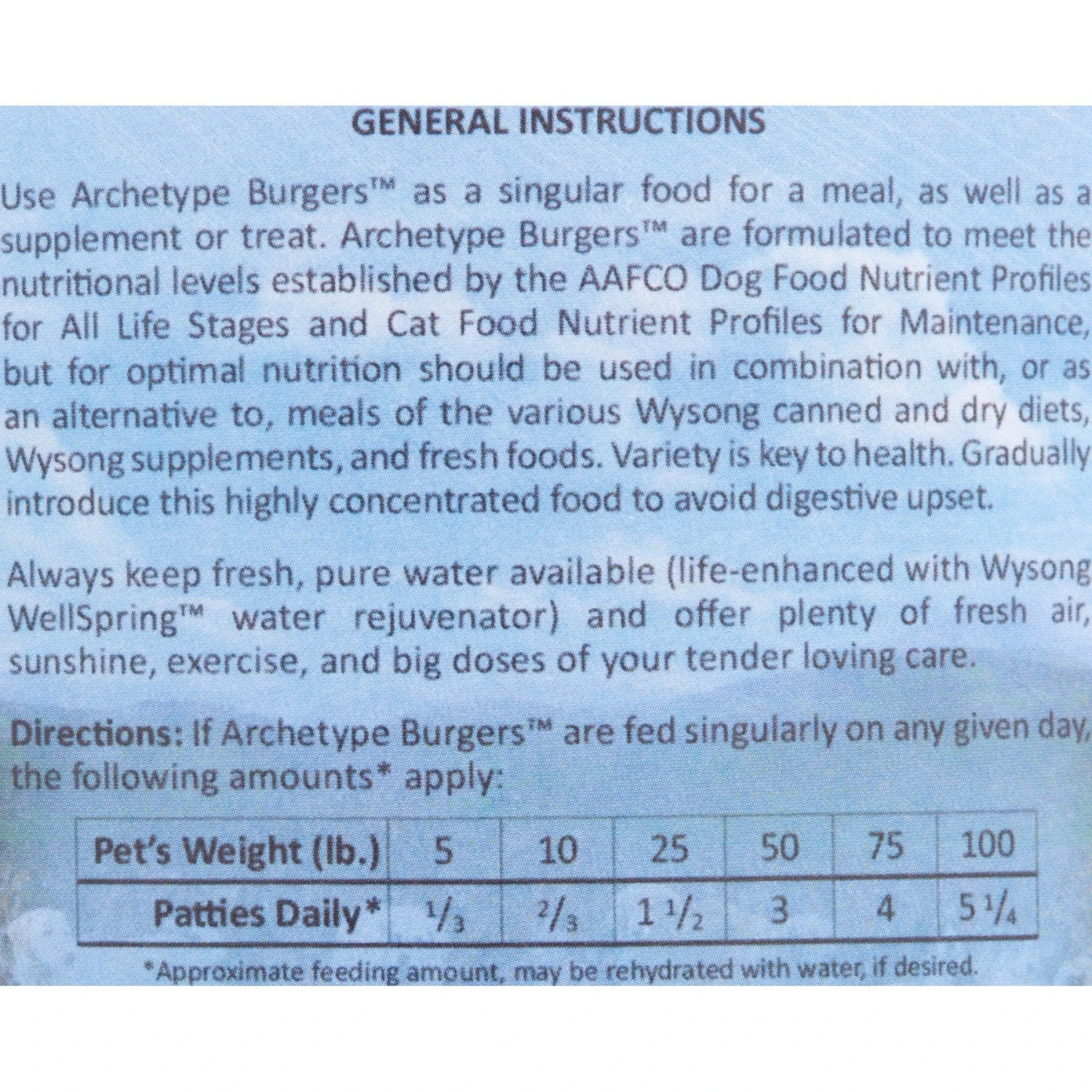 Wysong Archetype Burgers Freeze-Dried Raw Dog & Cat Food 7 Wysong Archetype Burgers Freeze-Dried Raw Dog & Cat Food - Image 5