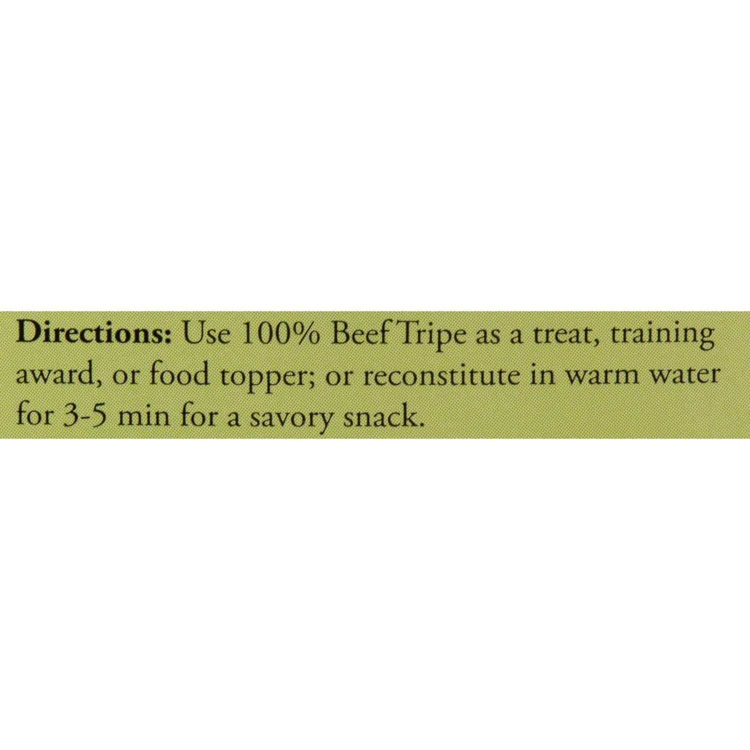 Evanger's Nothing But Natural Beef Tripe Gently Dried Dog & Cat Treats 7 Evanger's Nothing But Natural Beef Tripe Gently Dried Dog & Cat Treats - Image 5