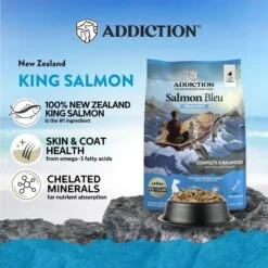 Addiction Grain-Free Salmon Bleu Dry Dog Food -Blue Buffalo Shop 60106 PT2. AC SS1800 V1637712987