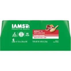 Iams ProActive Health Classic Ground With Lamb & Whole Grain Rice Adult Wet Dog Food
