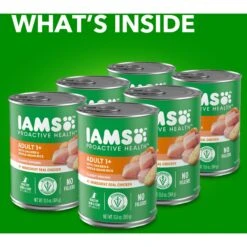 Iams ProActive Health Classic Ground With Chicken & Whole Grain Rice Adult Wet Dog Food 14 Iams ProActive Health Classic Ground With Chicken & Whole Grain Rice Adult Wet Dog Food -Blue Buffalo Shop 604326 PT3. AC SS1800 V1658187319