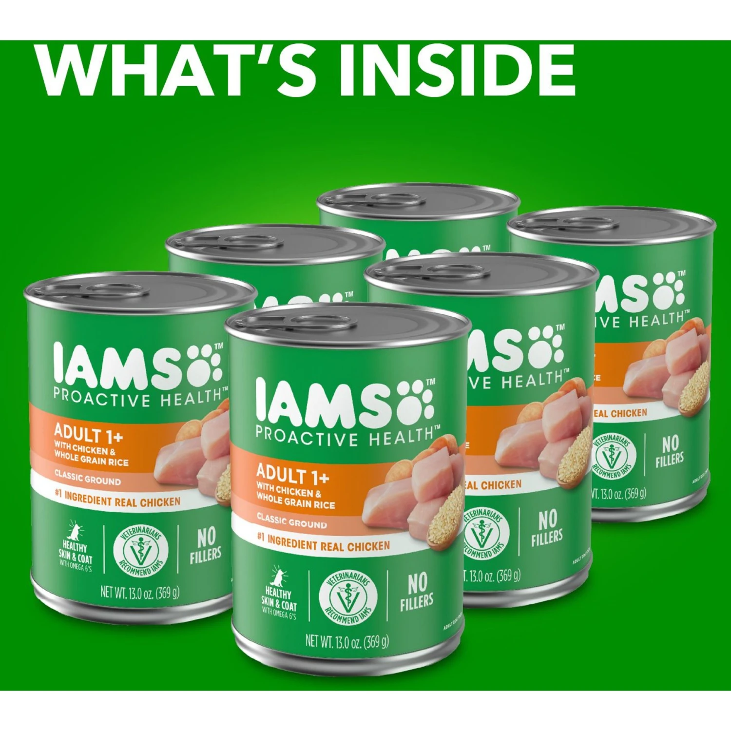 Iams ProActive Health Classic Ground With Chicken & Whole Grain Rice Adult Wet Dog Food 6 Iams ProActive Health Classic Ground With Chicken & Whole Grain Rice Adult Wet Dog Food - Image 4