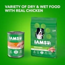 Iams ProActive Health Classic Ground With Chicken & Whole Grain Rice Adult Wet Dog Food 19 Iams ProActive Health Classic Ground With Chicken & Whole Grain Rice Adult Wet Dog Food -Blue Buffalo Shop 604326 PT8. AC SS1800 V1658187317