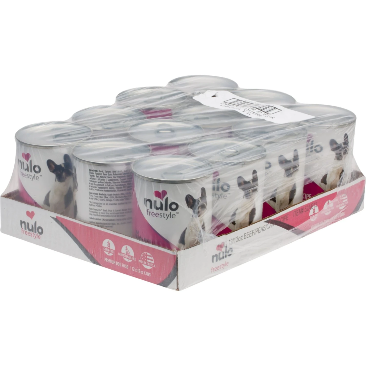 Nulo Freestyle Beef, Peas & Carrot Recipe Grain-Free Canned Dog Food & Nulo Freestyle Chicken, Carrots & Peas Recipe Grain-Free Canned Dog Food 4 Nulo Freestyle Beef, Peas & Carrot Recipe Grain-Free Canned Dog Food & Nulo Freestyle Chicken, Carrots & Peas Recipe Grain-Free Canned Dog Food - Image 2