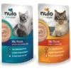 Nulo Freestyle Silky Mousse Tuna & Shrimp Recipe Grain-Free Wet Cat Food, 2.8-oz, Case Of 24 & Nulo Freestyle Silky Mousse Chicken & Salmon Recipe Grain-Free Wet Cat Food, 2.8-oz, Case Of 24