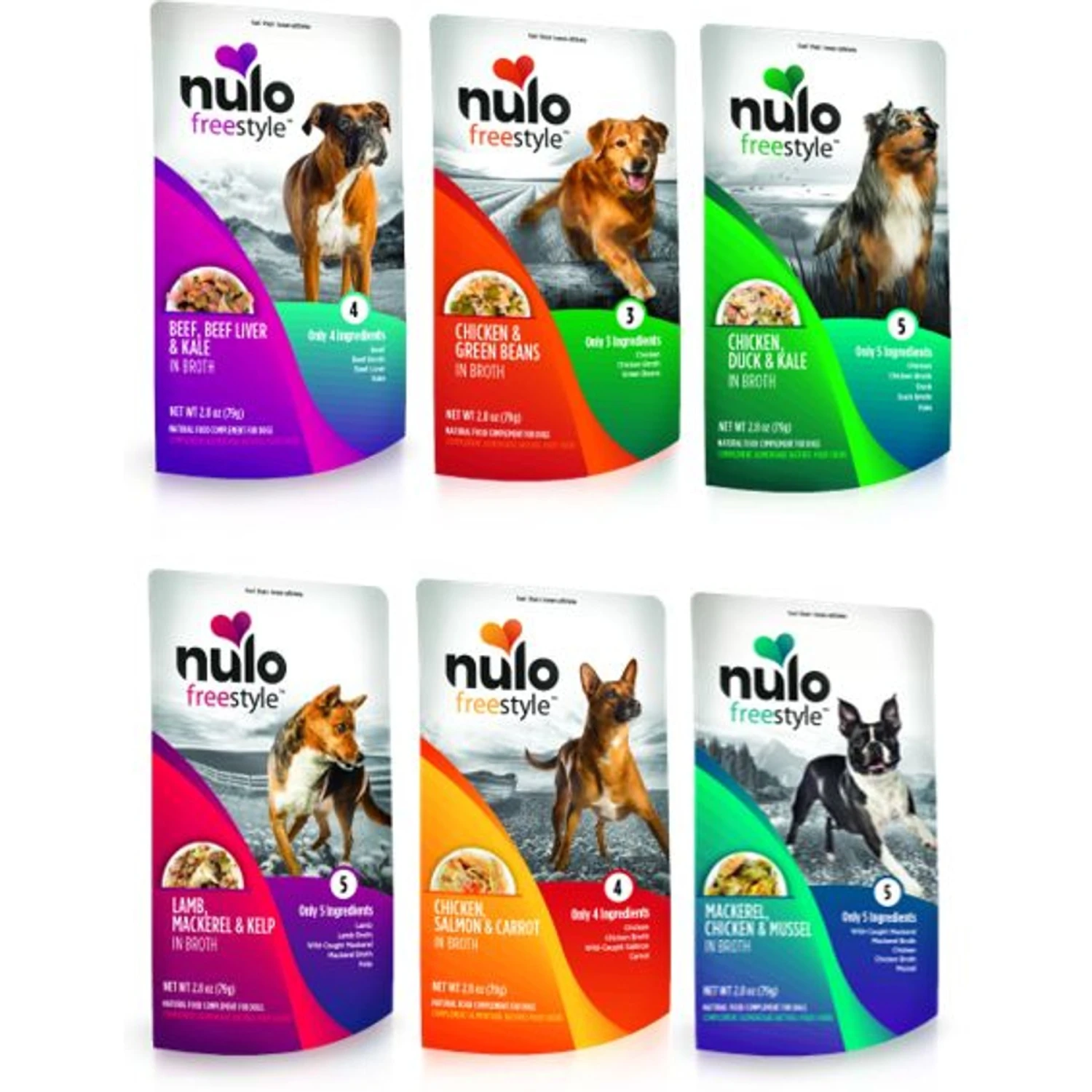 Nulo Frontrunner Ancient Grain Beef, Barley & Lamb Adult Dry Dog Food & Nulo FreeStyle Variety Pack Dog Food Topper 8 Nulo Frontrunner Ancient Grain Beef, Barley & Lamb Adult Dry Dog Food & Nulo FreeStyle Variety Pack Dog Food Topper - Image 6