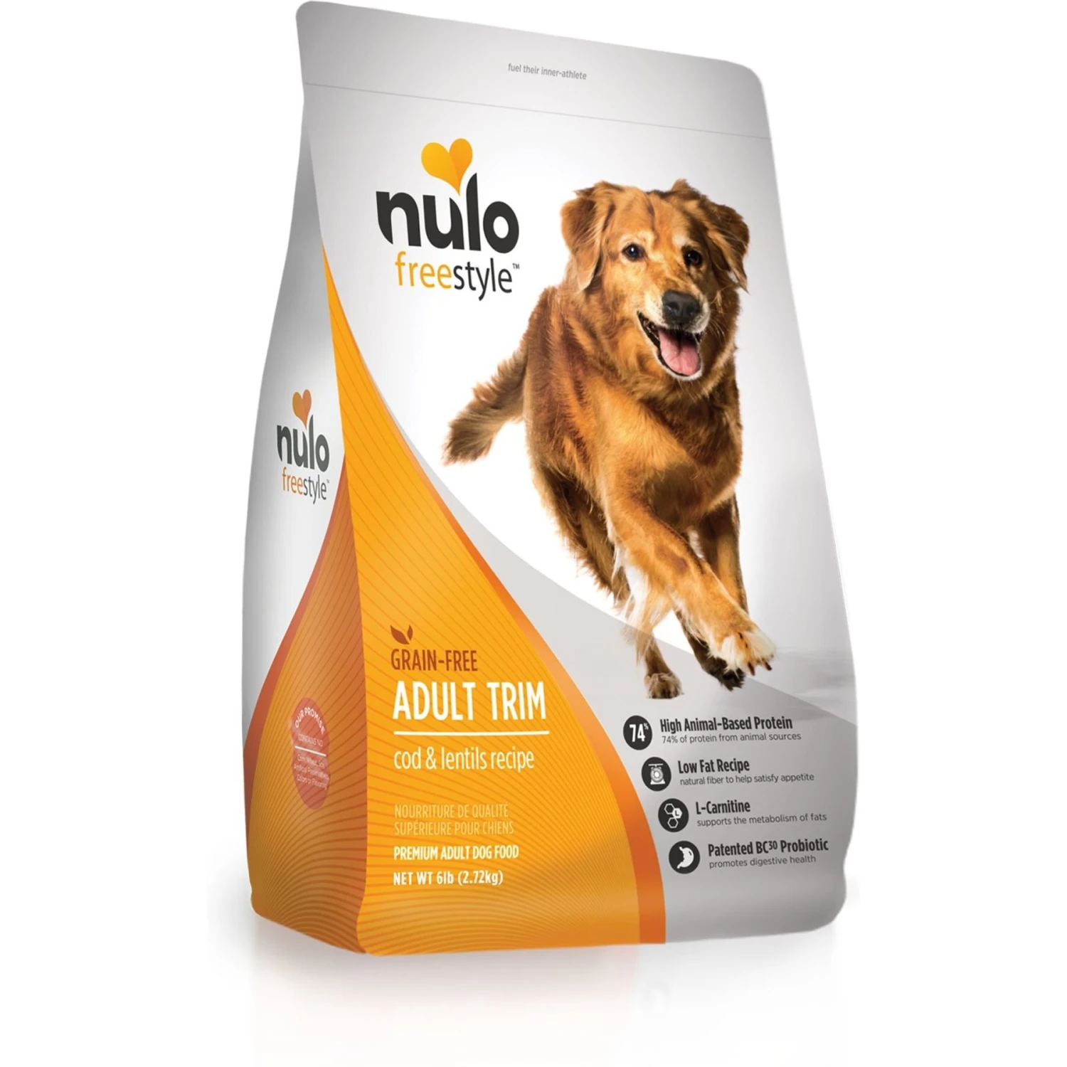 Nulo Freestyle Cod & Lentils Recipe Grain-Free Adult Trim Dry Dog Food & Nulo Freestyle Turkey & Cod Recipe Grain-Free Adult Trim Canned Dog Food 4 Nulo Freestyle Cod & Lentils Recipe Grain-Free Adult Trim Dry Dog Food & Nulo Freestyle Turkey & Cod Recipe Grain-Free Adult Trim Canned Dog Food - Image 2