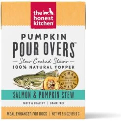 The Honest Kitchen Pumpkin POUR OVERS Turkey & Pumpkin Stew Wet Dog Food Topper & The Honest Kitchen Pumpkin POUR OVERS Salmon & Pumpkin Stew Wet Dog Food Topper -Blue Buffalo Shop 609870 PT5. AC SS1800 V1660745725