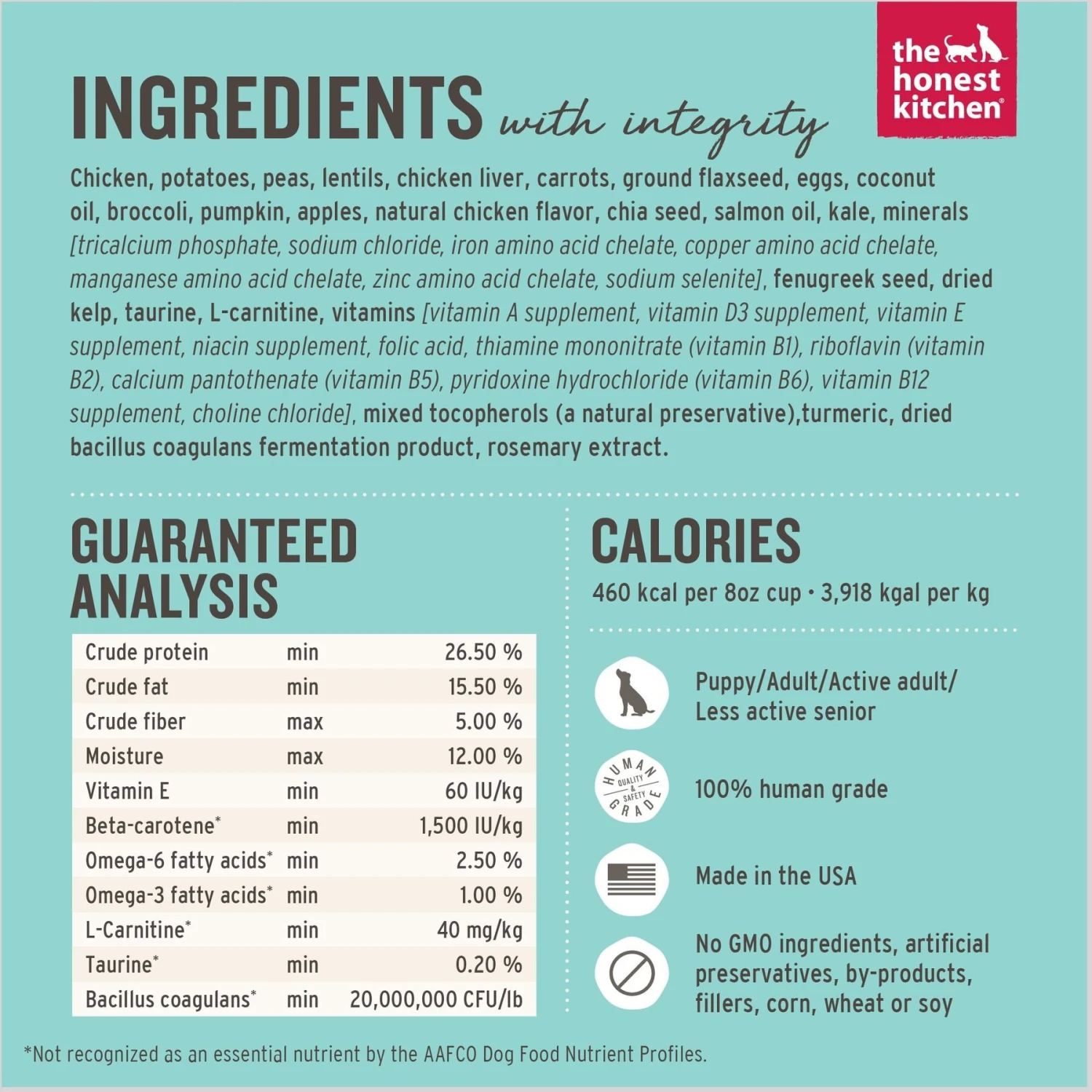 The Honest Kitchen Whole Food Clusters Chicken Recipe Small Breed Grain-Free Dog Food & The Honest Kitchen Butcher Block Pate Turkey & Autumn Veggies Pate Wet Dog Food 6 The Honest Kitchen Whole Food Clusters Chicken Recipe Small Breed Grain-Free Dog Food & The Honest Kitchen Butcher Block Pate Turkey & Autumn Veggies Pate Wet Dog Food - Image 4