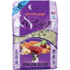 Grandma Lucy's Artisan Venison Grain-Free Freeze-Dried Dog Food