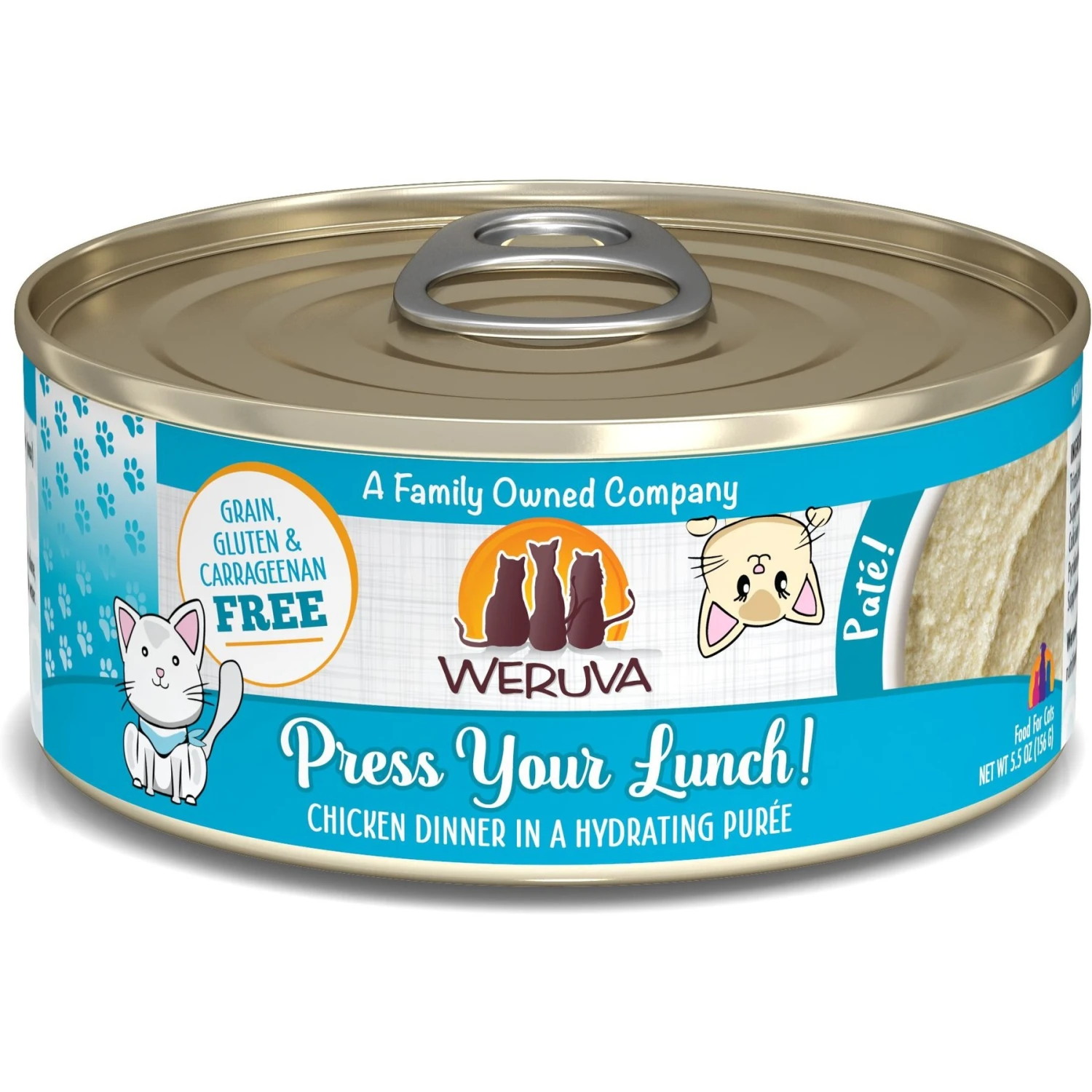 Weruva Classic Cat Press Your Lunch! Chicken Pate Canned Cat Food & Weruva Classic Cat Meal Or No Deal Chicken & Beef Pate Canned Cat Food 5 Weruva Classic Cat Press Your Lunch! Chicken Pate Canned Cat Food & Weruva Classic Cat Meal Or No Deal Chicken & Beef Pate Canned Cat Food - Image 3