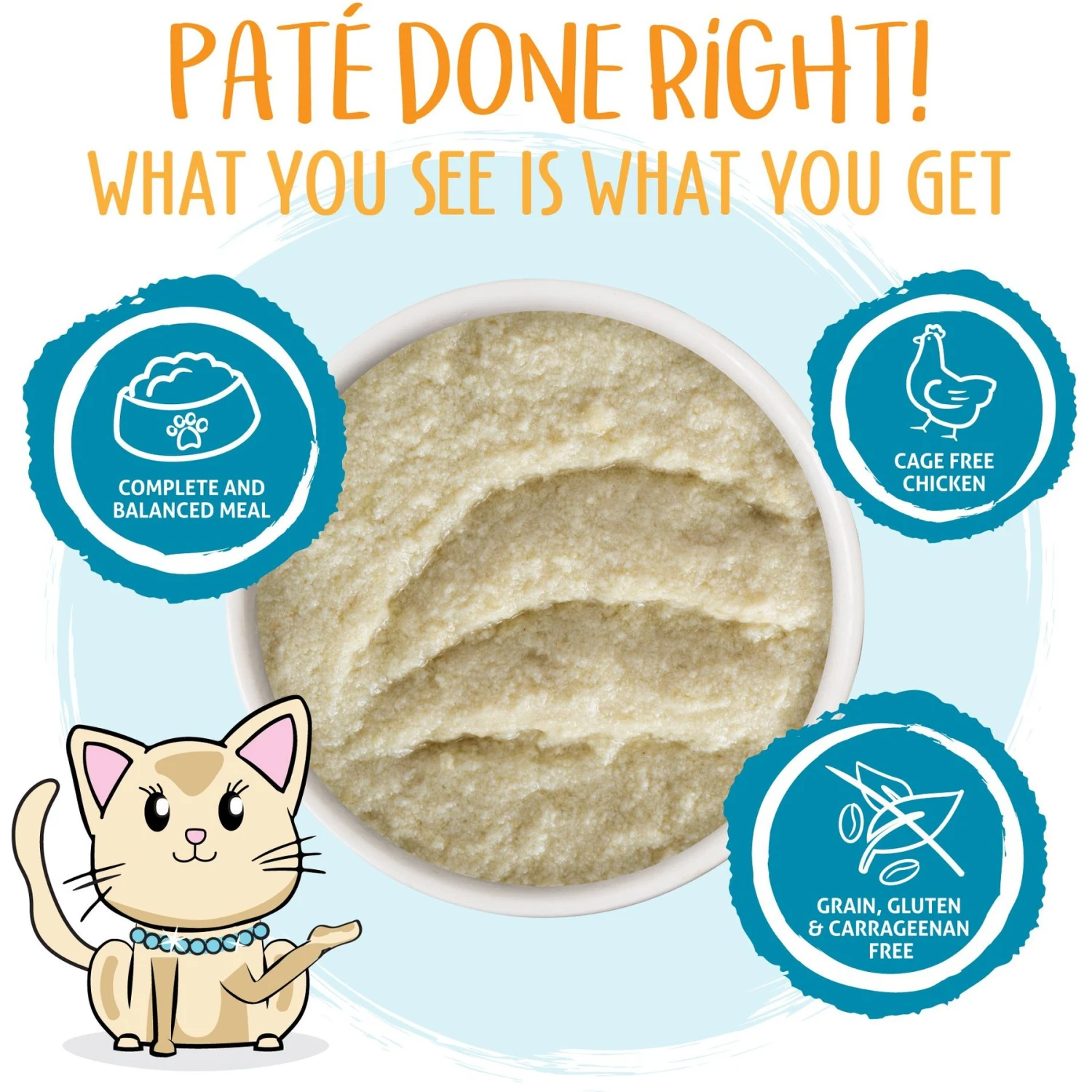 Weruva Classic Cat Press Your Lunch! Chicken Pate Canned Cat Food & Weruva Classic Cat Meal Or No Deal Chicken & Beef Pate Canned Cat Food 7 Weruva Classic Cat Press Your Lunch! Chicken Pate Canned Cat Food & Weruva Classic Cat Meal Or No Deal Chicken & Beef Pate Canned Cat Food - Image 5