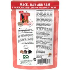 Weruva Cats In The Kitchen Mack, Jack & Sam Salmon, Mackerel & Tuna Recipe Grain-Free Cat Food Pouches & Weruva Cats In The Kitchen Love Me Tender Chicken & Duck Recipe Grain-Free Cat Food Pouches -Blue Buffalo Shop 611486 PT3. AC SS1800 V1661528023