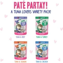 Weruva Best Feline Friend Paté Lovers, Aw Yeah! Paté Jamboree! Variety Pack Grain-Free Wet Cat Food, 2.8-oz Pouch, Case Of 12 & BFF Play Pate Lovers Pate Partay Variety Pack Wet Cat Food, 3-oz Pouch, Pack Of 12 17 Weruva Best Feline Friend Paté Lovers, Aw Yeah! Paté Jamboree! Variety Pack Grain-Free Wet Cat Food, 2.8-oz Pouch, Case Of 12 & BFF Play Pate Lovers Pate Partay Variety Pack Wet Cat Food, 3-oz Pouch, Pack Of 12 -Blue Buffalo Shop 611846 PT6. AC SS1800 V1661548615