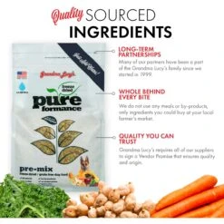 Grandma Lucy's Pureformance Grain-Free/Freeze-Dried Dog Food Pre-Mix 14 Grandma Lucy's Pureformance Grain-Free/Freeze-Dried Dog Food Pre-Mix -Blue Buffalo Shop 61186 PT3. AC SS1800 V1676647255