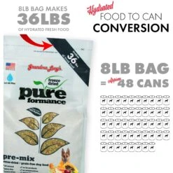 Grandma Lucy's Pureformance Grain-Free/Freeze-Dried Dog Food Pre-Mix 18 Grandma Lucy's Pureformance Grain-Free/Freeze-Dried Dog Food Pre-Mix -Blue Buffalo Shop 61186 PT7. AC SS1800 V1676647309