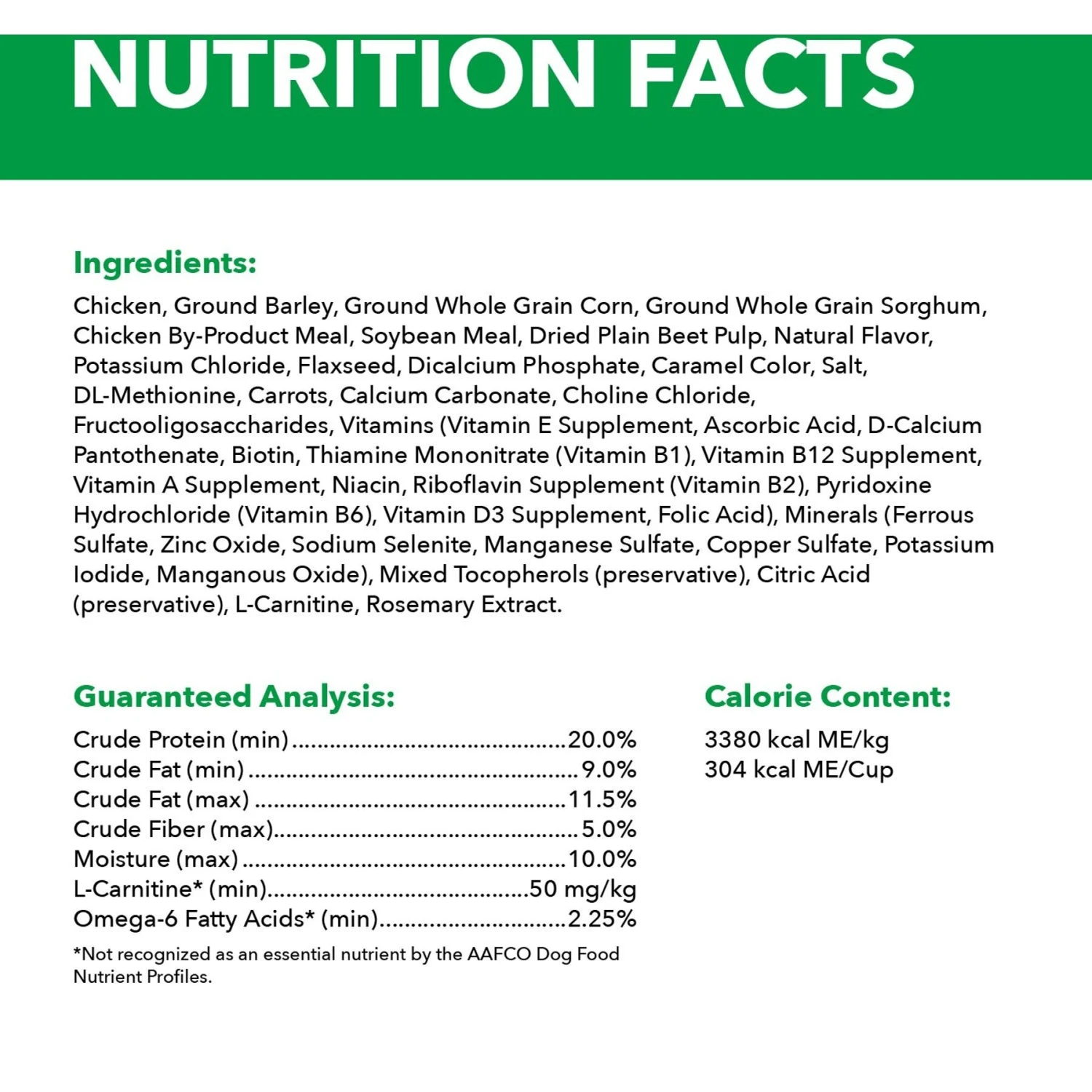 Iams Proactive Health Healthy Weight Management Low Fat Formula With Real Chicken Adult Dry Dog Food 8 Iams Proactive Health Healthy Weight Management Low Fat Formula With Real Chicken Adult Dry Dog Food - Image 6