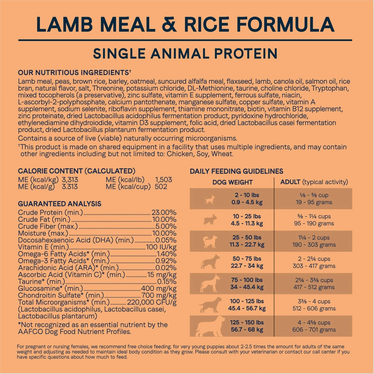 CANIDAE All Life Stages Lamb Meal & Rice Formula Dry Dog Food 8 CANIDAE All Life Stages Lamb Meal & Rice Formula Dry Dog Food - Image 6