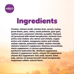 Halo Adult Grain-Free Pate Chicken Recipe In Broth Wet Cat Food & Halo Salmon Stew Grain-Free Adult Canned Cat Food -Blue Buffalo Shop 630262 PT2. AC SS1800 V1663018501