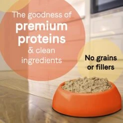 CANIDAE PURE Petite All Stages Small Breed Terrine Style Dinner With Chicken & Peas Wet Dog Food Trays, 3.5-oz, Case Of 12 & CANIDAE PURE Petite All Stages Small Breed Escalloped Style Dinner With Salmon & Shrimp Wet Dog Food Trays, 3.5-oz, Case Of 12 -Blue Buffalo Shop 632486 PT4. AC SS1800 V1663604322