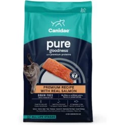 CANIDAE Grain-Free PURE Limited Ingredient Chicken Recipe Dry Cat Food & CANIDAE Grain-Free PURE Limited Ingredient Salmon Recipe Dry Cat Food -Blue Buffalo Shop 632574 PT5. AC SS1800 V1663608865