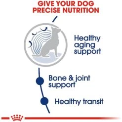 Royal Canin Size Health Nutrition Large Aging 8+ Dry Dog Food -Blue Buffalo Shop 63298 PT4. AC SS1800 V1697212396