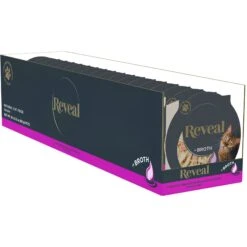 Reveal Natural Grain-Free Chicken With Duck In Broth Flavored Wet Cat Food, 2.12-oz Pot, Case Of 18