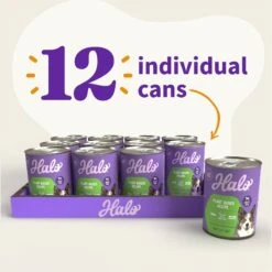 Halo Holistic Garden Of Vegan Recipe Adult Canned Dog Food -Blue Buffalo Shop 63840 PT2. AC SS1800 V1697759567