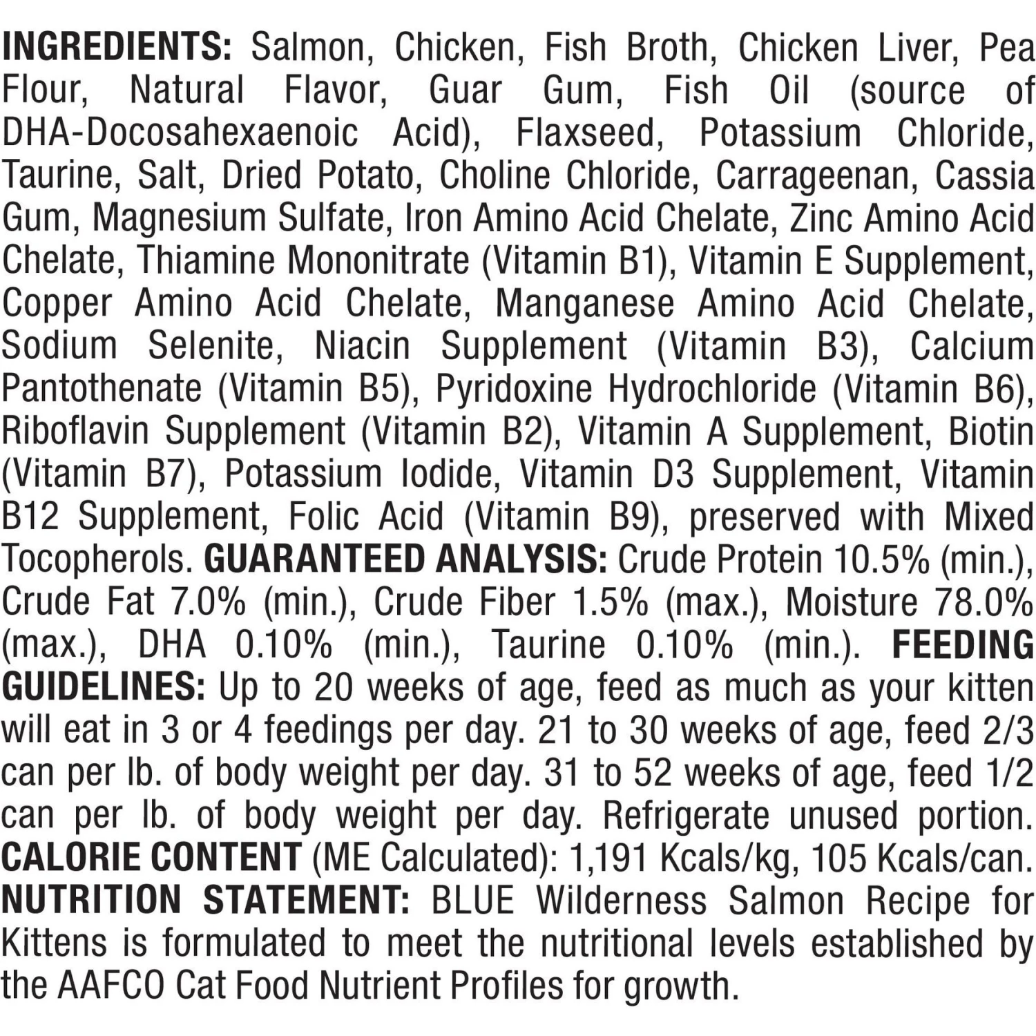 Blue Buffalo Wilderness Kitten Salmon Grain-Free Canned Cat Food + 2 Items 8 Blue Buffalo Wilderness Kitten Salmon Grain-Free Canned Cat Food + 2 Items - Image 6