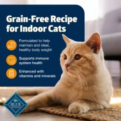 Blue Buffalo Freedom Indoor Weight Control Chicken Recipe Grain-Free Dry Cat Food 12 Blue Buffalo Freedom Indoor Weight Control Chicken Recipe Grain-Free Dry Cat Food -Blue Buffalo Shop 64715 PT3. AC SS1800 V1649134337