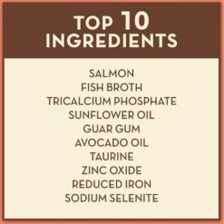 AvoDerm Grain-Free Salmon Entree Salmon Consomme Canned Cat Food -Blue Buffalo Shop 65258 PT3. AC SS1800 V1657661014