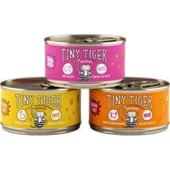Tiny Tiger Pate Beef & Poultry Recipes Variety Pack Grain-Free Canned Cat Food & Tiny Tiger, Lickables, Variety Pack, Bisque Cat Treat & Topper -Blue Buffalo Shop 652822 PT2. AC SS1800 V1664899675