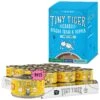 Tiny Tiger Pate Chicken Recipe Grain-Free Canned Cat Food & Tiny Tiger, Lickables, Variety Pack, Bisque Cat Treat & Topper 1 Tiny Tiger Pate Chicken Recipe Grain-Free Canned Cat Food & Tiny Tiger, Lickables, Variety Pack, Bisque Cat Treat & Topper -Blue Buffalo Shop 652830 MAIN. AC SS1800 V1664895662