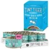 Tiny Tiger Pate Seafood Recipe Grain-Free Canned Cat Food & Tiny Tiger, Lickables, Variety Pack, Bisque Cat Treat & Topper 2 Tiny Tiger Pate Seafood Recipe Grain-Free Canned Cat Food & Tiny Tiger, Lickables, Variety Pack, Bisque Cat Treat & Topper -Blue Buffalo Shop 652854 MAIN. AC SS1800 V1664895663