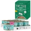 Tiny Tiger Pate Seafood Recipe Grain-Free Canned Cat Food & Tiny Tiger Lickables, Senior Formula, Tuna & Chicken Recipe, Bisque Cat Treat & Topper 1 Tiny Tiger Pate Seafood Recipe Grain-Free Canned Cat Food & Tiny Tiger Lickables, Senior Formula, Tuna & Chicken Recipe, Bisque Cat Treat & Topper -Blue Buffalo Shop 653078 MAIN. AC SS1800 V1664898054