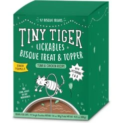 Tiny Tiger Pate Seafood Recipe Grain-Free Canned Cat Food & Tiny Tiger Lickables, Senior Formula, Tuna & Chicken Recipe, Bisque Cat Treat & Topper 16 Tiny Tiger Pate Seafood Recipe Grain-Free Canned Cat Food & Tiny Tiger Lickables, Senior Formula, Tuna & Chicken Recipe, Bisque Cat Treat & Topper -Blue Buffalo Shop 653078 PT5. AC SS1800 V1664900034