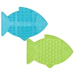 LickiMat Variety Pack Slow Feeder Cat Lick Mat, Green & Turquoise, 2 Count -Blue Buffalo Shop 654654 PT1. AC SS1800 V1667241319