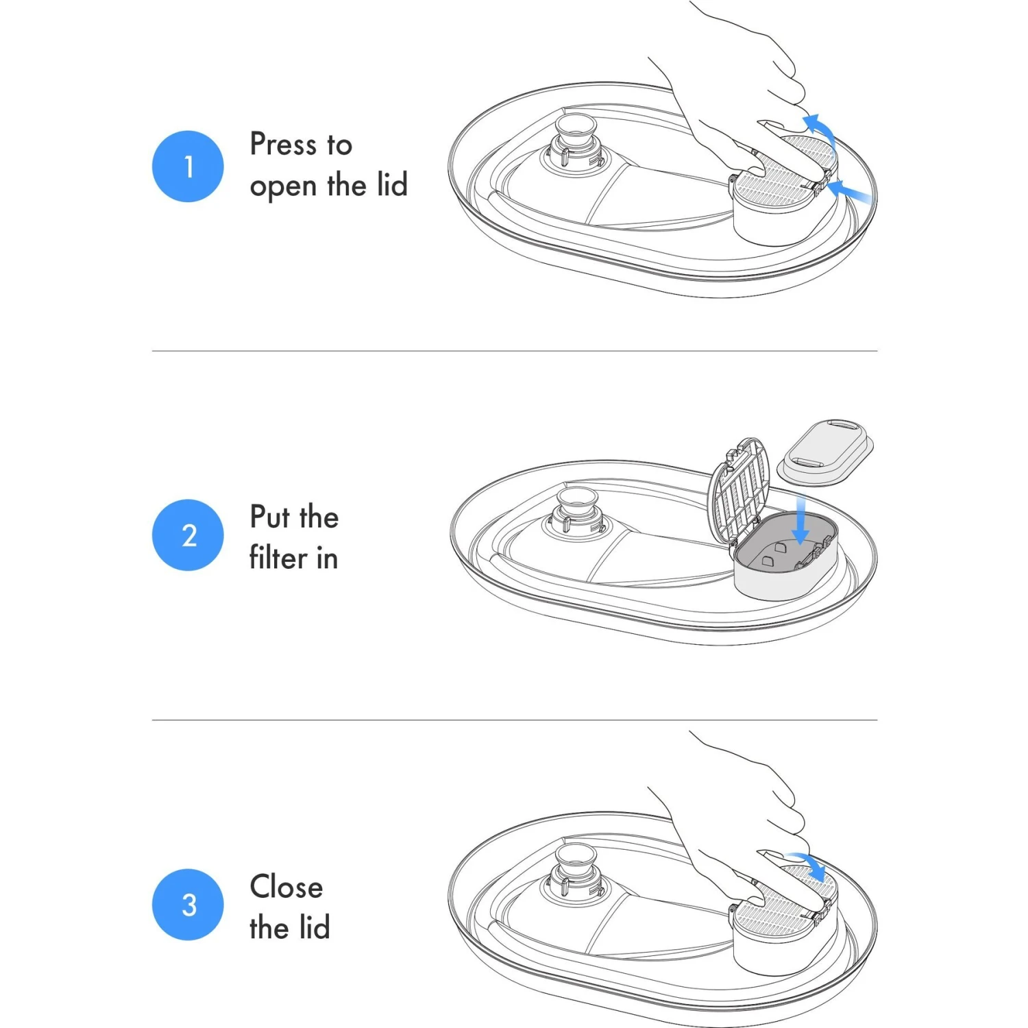Petlibro PLWF003 Replacement Filters, 8 Count 5 Petlibro PLWF003 Replacement Filters, 8 Count - Image 3