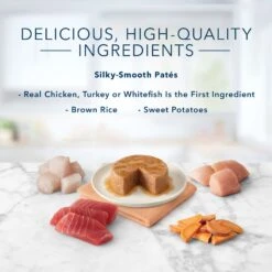 Blue Buffalo Tastefuls Chicken, Turkey & Chicken & Ocean Fish & Tuna Entrées Variety Pack Pate Wet Cat Food, 5.5-oz Can, Case Of 12 & Blue Buffalo Tastefuls Tuna, Chicken, Fish & Shrimp Entrées Variety Pack Flaked Wet Cat Food 15 Blue Buffalo Tastefuls Chicken, Turkey & Chicken & Ocean Fish & Tuna Entrées Variety Pack Pate Wet Cat Food, 5.5-oz Can, Case Of 12 & Blue Buffalo Tastefuls Tuna, Chicken, Fish & Shrimp Entrées Variety Pack Flaked Wet Cat Food -Blue Buffalo Shop 662598 PT4. AC SS1800 V1667326451