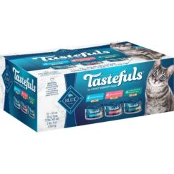 Blue Buffalo Tastefuls Salmon, Chicken, Ocean Fish & Tuna Entrées Variety Pack Pate Wet Cat Food, 3-oz Can, Case Of 12 & Blue Buffalo Tastefuls Tuna, Chicken, Fish & Shrimp Entrées Variety Pack Flaked Wet Cat Food 12 Blue Buffalo Tastefuls Salmon, Chicken, Ocean Fish & Tuna Entrées Variety Pack Pate Wet Cat Food, 3-oz Can, Case Of 12 & Blue Buffalo Tastefuls Tuna, Chicken, Fish & Shrimp Entrées Variety Pack Flaked Wet Cat Food -Blue Buffalo Shop 662622 PT1. AC SS1800 V1667326892