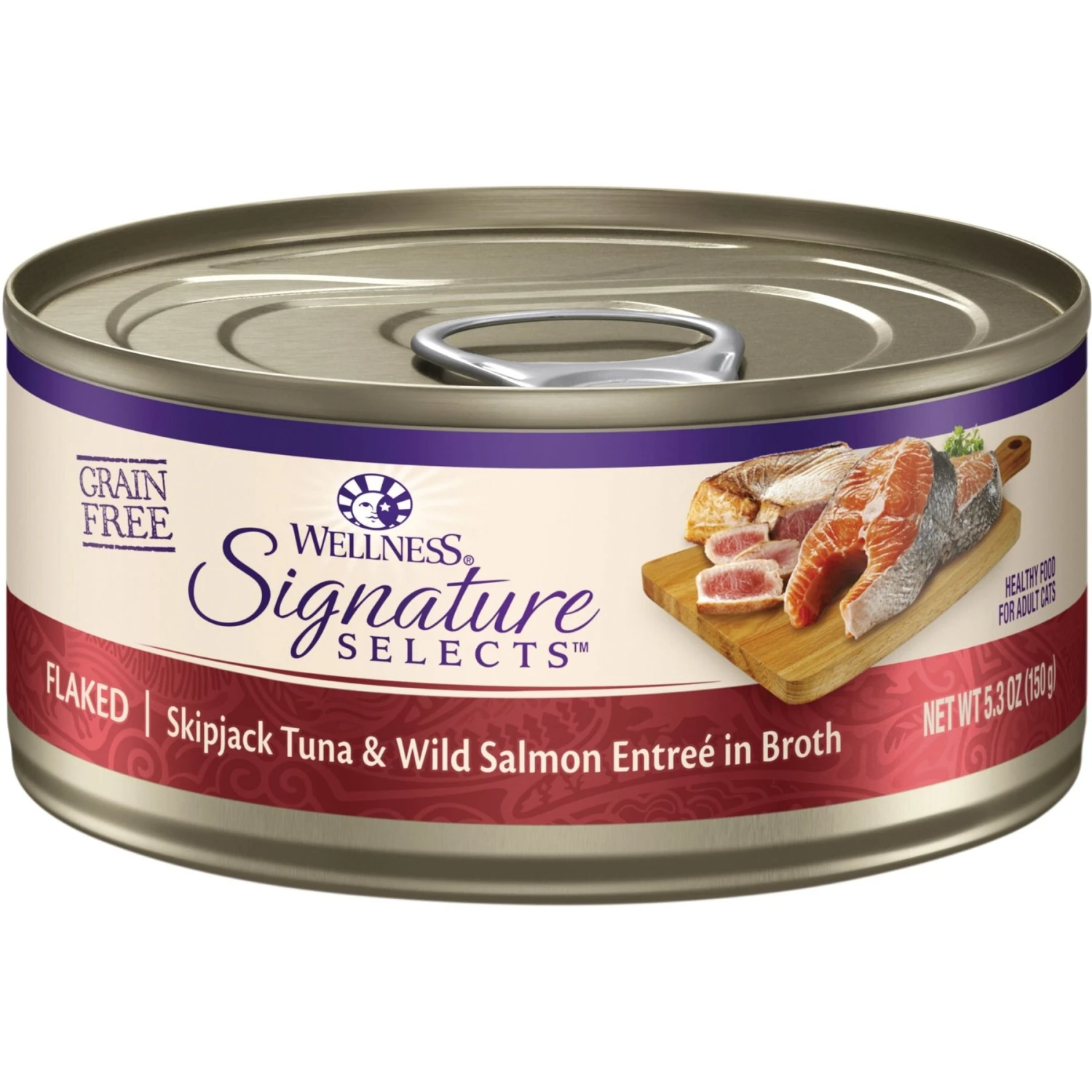 Wellness CORE Signature Selects Flaked Skipjack Tuna & Shrimp Entree In Broth Grain-Free Natural Canned Cat Food & Wellness CORE Signature Selects Flaked Skipjack Tuna & Wild Salmon Entree In Broth Grain-Free Canned Cat Food 8 Wellness CORE Signature Selects Flaked Skipjack Tuna & Shrimp Entree In Broth Grain-Free Natural Canned Cat Food & Wellness CORE Signature Selects Flaked Skipjack Tuna & Wild Salmon Entree In Broth Grain-Free Canned Cat Food - Image 6