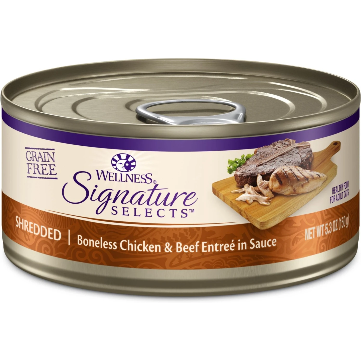 Wellness CORE Signature Selects Shredded Boneless Chicken & Chicken Liver Entree In Sauce Grain-Free Natural Canned Cat Food & Wellness CORE Signature Selects Shredded Boneless Chicken & Beef Entree In Sauce Grain-Free Canned Cat Food 8 Wellness CORE Signature Selects Shredded Boneless Chicken & Chicken Liver Entree In Sauce Grain-Free Natural Canned Cat Food & Wellness CORE Signature Selects Shredded Boneless Chicken & Beef Entree In Sauce Grain-Free Canned Cat Food - Image 6