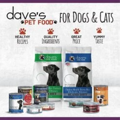 Dave's Pet Food Naturally Healthy Grain-Free Beef & Chicken Dinner Canned Cat Food -Blue Buffalo Shop 66739 PT7. AC SS1800 V1517259961