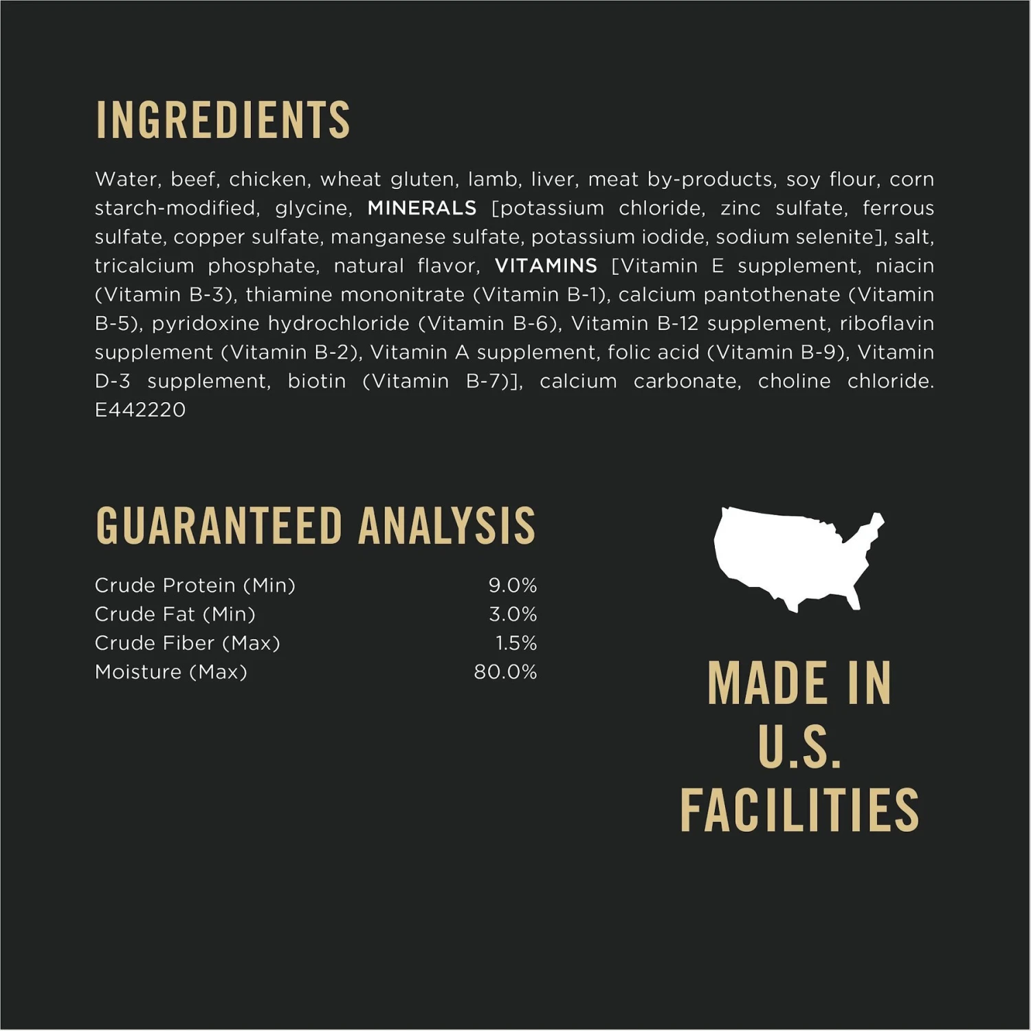 Purina Pro Plan Adult Shredded Beef & Lamb Entree In Gravy Canned Dog Food 7 Purina Pro Plan Adult Shredded Beef & Lamb Entree In Gravy Canned Dog Food - Image 5