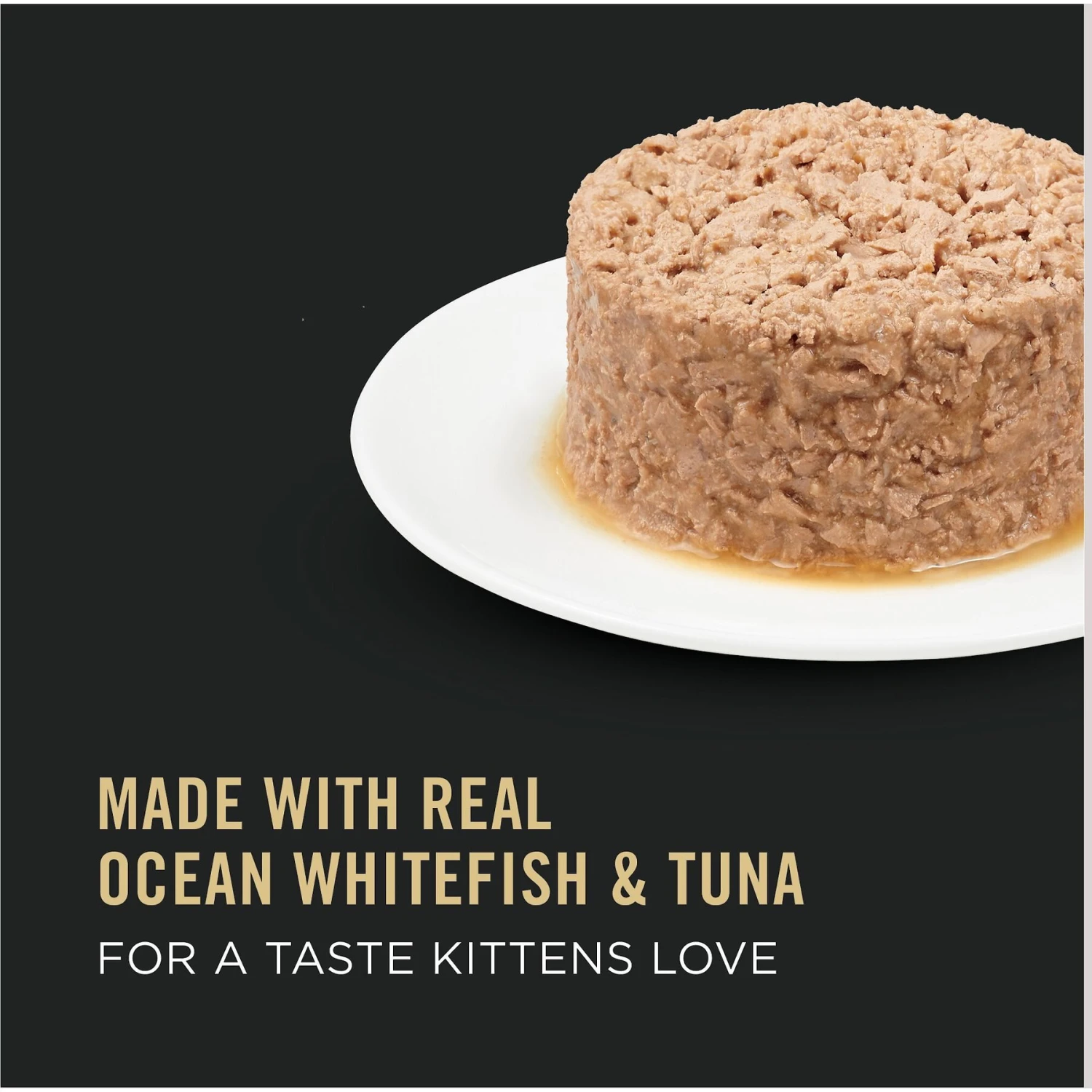 Purina Pro Plan Kitten Flaked Ocean Whitefish & Tuna Entree Canned Cat Food 4 Purina Pro Plan Kitten Flaked Ocean Whitefish & Tuna Entree Canned Cat Food - Image 2