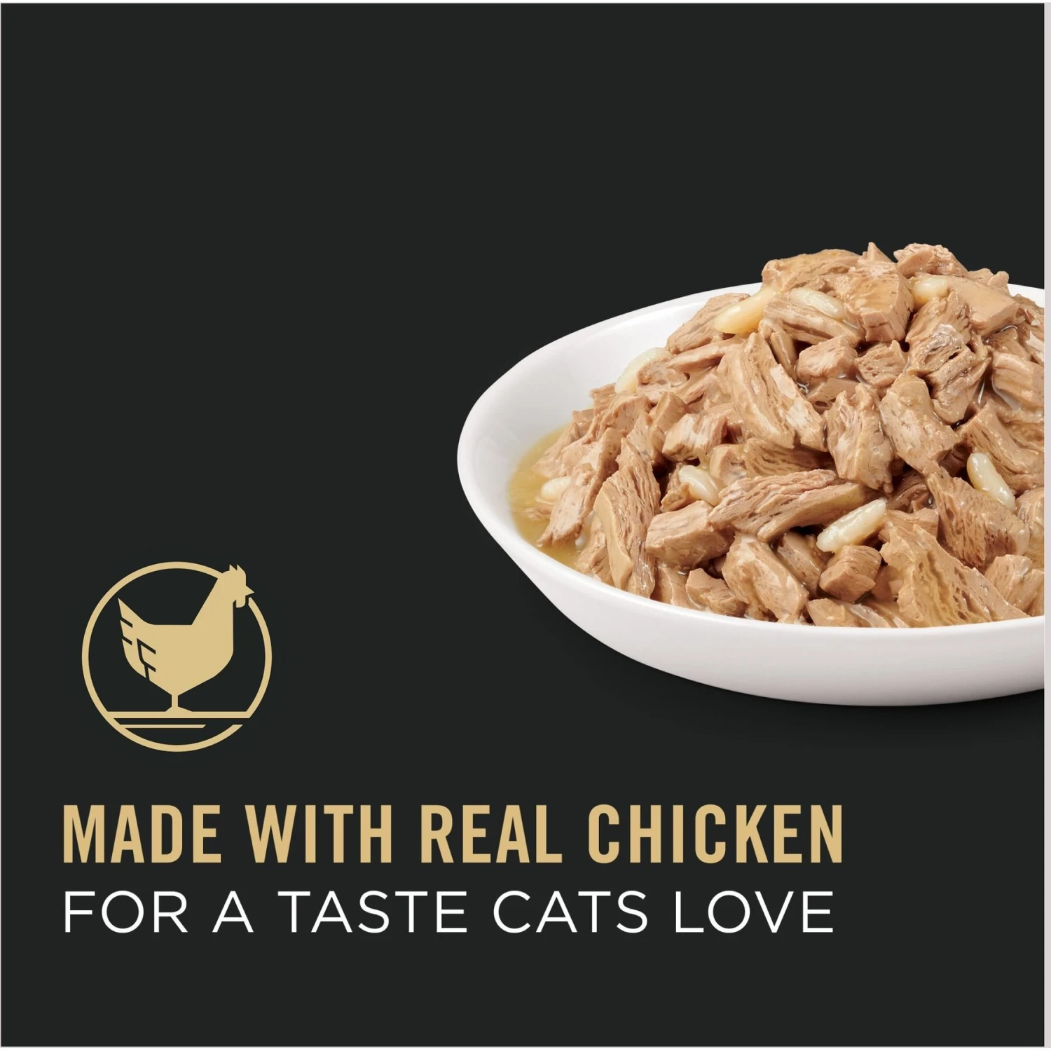 Purina Pro Plan Adult Chicken & Rice Entree In Gravy Canned Cat Food 5 Purina Pro Plan Adult Chicken & Rice Entree In Gravy Canned Cat Food - Image 3
