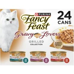 Fancy Feast Gravy Lovers Poultry & Beef Feast Variety Pack Canned Cat Food & PrettyLitter Health Monitoring Cat Litter 16 Fancy Feast Gravy Lovers Poultry & Beef Feast Variety Pack Canned Cat Food & PrettyLitter Health Monitoring Cat Litter -Blue Buffalo Shop 683070 PT5. AC SS1800 V1678811351